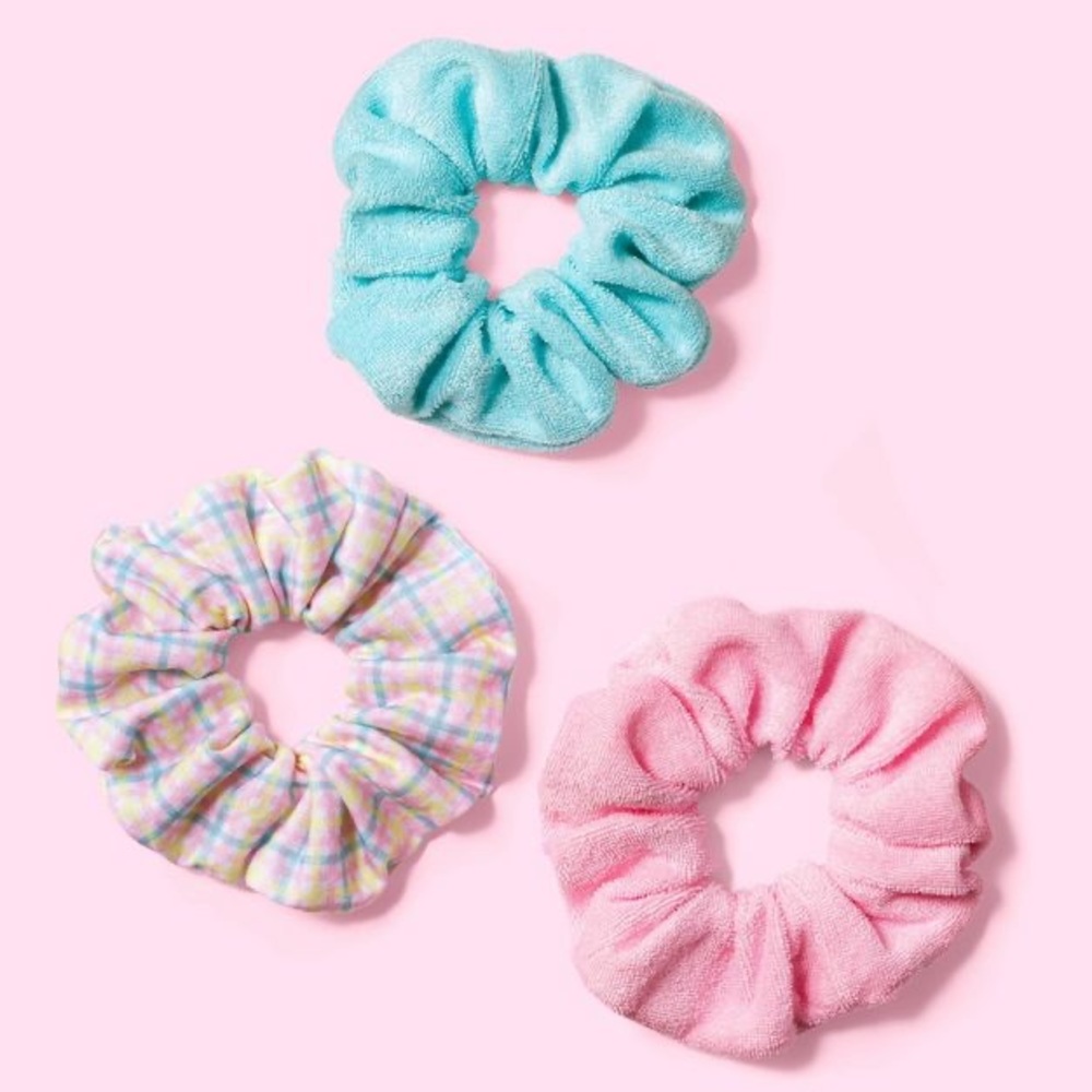 Hair Twister Set 3pc - Stoney Clover Lane x Target Pink/Rainbow/Blue